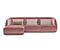 Redondo - Modular sofa systems by Moroso | Architonic : Stress-resistant polyurethane foam with differentiated densities andpolyester fibre on wood frame. Feet in polypropylene. The seat cushions are in..