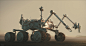 ArtStation - Mars Rover Design For "The First", Alex Nice