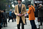 Photos: See Pitti Uomo Fall 2014 Street Style - Photo 49 | W Magazine