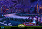 Suramar Artwork - World of Warcraft Legion, Servando Lupini : I was part of creating the beautiful zone of Suramar in the WOW Legion expansion (also worked with Tina Wang and Kuko Kai on this zone). here are some screenshots of some of the areas I got to 