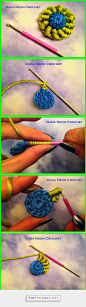 Crochet : Making Bullion Stitch - Tutorial  ❥ 4U // hf http://www.pinterest.com/hilariafina/: