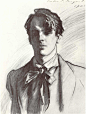 John Singer Sargent 的人物肖像速写