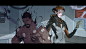 Overwatch - Moira Origin Story, Nesskain HKS : My first pro work with an Intuos, I was a bit anxious about the result, but it turned great.
Thanks Blizzard for giving this opportunity to work on another 2.5D animation short again !