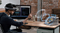 Microsoft HoloLens : Transform your world with holograms. Microsoft HoloLens brings high-definition holograms to life in your world.