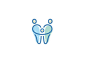 牙齿 三口之家 logo的世界 字体中国 
