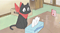 weird anime gif | cute cat" в Tumblr what anime is this
