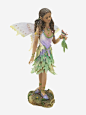 小女孩高清素材 天使 小女孩 欧美 翅膀 雕像 免抠png 设计图片 免费下载