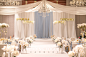 蓝白色系婚礼-色系婚礼布置-婚礼图片 | 婚礼风尚