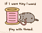 Pusheen the cat : =＾● ⋏ ●＾= Meow! I am Pusheen the cat. This is my blog. (more...)