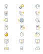 VOIP STUDIO - Icon Set : VoIPstudio is a cloud-based business phone system created especially for organizations that require professional communication features without having to own and manage an onsite telephone system.We have designed a set of 69 flat