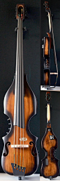 BSX Allegro fretless electric Double Bass 
乐器设计