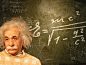 image of Einstein and formulas