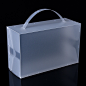 厂家PP塑料盒子定做 透明塑料包装盒 塑料盒定制批发pvc盒子