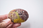 Everyone Needs a Rock | embroidered rocks : With this collection of Embroidered Rocks, I explore how to work with rocks using textile manipulation techniques of felting and embroidery. It is a way of transforming these ordinary rocks into precious keepsak