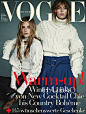 伊迪·坎贝尔 (Edie Campbe 、Olympia Campbell登上《Vogue》德国版2016年12月刊封面