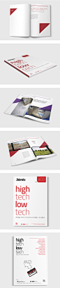 简洁公司画册设计_画册设计_作品欣赏_三联