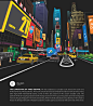 Radiant Creatives Portfolio Concept : This landscape of Times Square, NY was created as a concept to be used as the cover of a limited series of printed portfolios. The book contains showcases of Radiant Creatives work as well as many other high-profile i