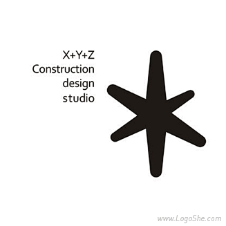 X+Y+Z建筑设计事务所Logo设计
