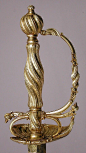 Small-sword, ca. 1750–60. German. The Metropolitan Museum of Art, New York. Gift of Peter Finer, 2004 (2004.525) #sword@北坤人素材
