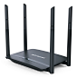 磊科Power4S智能路由器无线WiFi中继器穿墙王家用300M家用光纤APP-tmall.com天猫