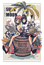 精灵宝可梦  Moon  Sun  P站:DOM