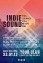 Indie Sound Flyer