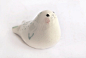 Cute Ceramic Seal Miniature in White Clay, Decorated with Multicolor Polka Dots. Ready To Ship : Cute little seal in white clay. Each is decorated with dots of different colors (no two alike), finished with transparent glaze. Part of the Crazy Animals by 