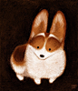 Corgi Pup by sketchinthoughts