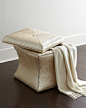 H78AY Massoud Landry Storage Ottoman