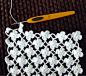 Beautiful Flower Crochet Stitch - Free Crochet Diagram - (oficinadobarrado.blogspot)