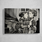 “The Vamp” Canvas Print by Nabetse Zitro