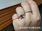 原装进口PT900铂金1ct缅甸红宝石戒指-淘宝网