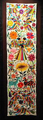 Otomi Embroidery Hidalgo Mexico by Teyacapan