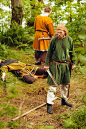 Swedish Viking Reenactment Vendelrus Reference Characters