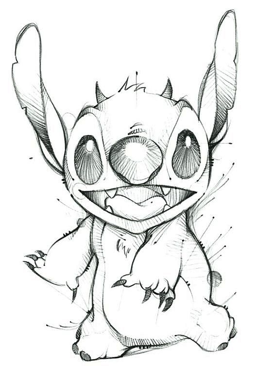 drawing of stich – p...