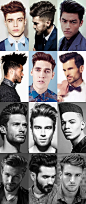 #男士发型#FORMAL O CASUAL ¿CÓMO TE ATREVES A USAR EL CABELLO EN ESTE 2014? - Verzus: 