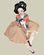 Korean geisha, Siwoo Kim : Korean geisha by Siwoo Kim on ArtStation.