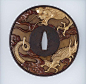 Tsuba with design of dragons and clouds | Museum of Fine Arts, Boston: