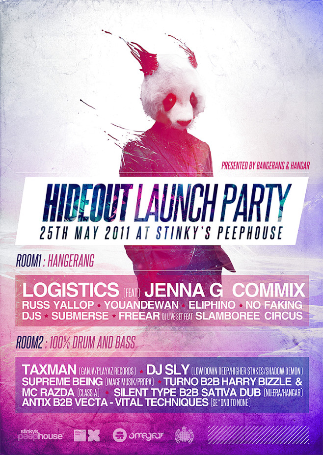 Hideout launch party...