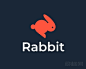 Rabbit兔子logo设计欣赏
