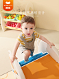 澳乐家用小象滑梯塑料婴幼儿宝宝小型滑滑梯玩具滑梯儿童室内单个-tmall.com天猫