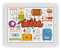 The Kitchen game : UI/UX and illustrations for new kids' app — the Kitchen. There's a cute and amusing educational toy for kids with 6 mini games in it:In “Morning Tunes” you’ll be able to create unbelievable morning melodies by means of versatile kitchen