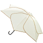 新款夏季日本代购女防紫外线滚边花瓣折叠雨伞晴雨伞遮阳伞日伞的图片