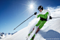 滑雪摄影图__体育运动