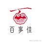百事佳中式餐饮Logo设计