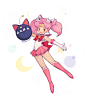 Sailor chibi Moon , .YUI . : Sailor chibi Moon  fan art.