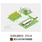 简约15款新能源环保循环家居生活农业交通出行工业插画UI设计素材-淘宝网