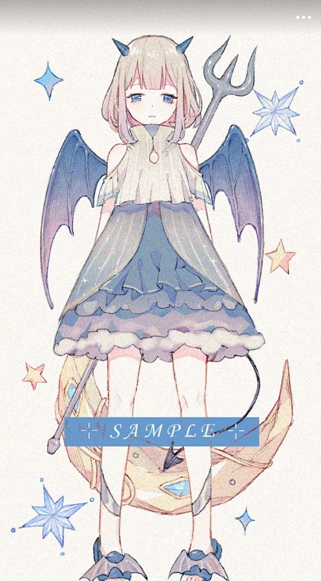 少女 恶魔<br/>sample请勿做头...