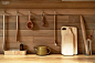 North by Southeast: Stephen O'Connor and Annick Houle's Australian Retreat : Tallowwood paneling appears throughout both the studio and the main house, in­clud­ing its kitchen. Photography by Earl Carter/Taverne Agency; producer: Annemarie K...