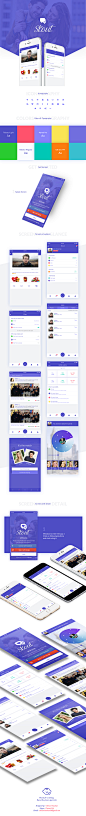 Skout-Dating app Google material design : Skout is a Dating app. I was asked to create something clean, elegant and user engaging design for users. User can easily navigate through different pages of apps. The best part of this design is its user experien